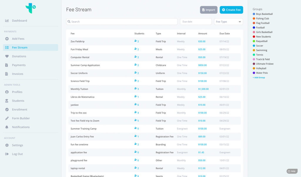 Web Fees Manage Your Payments and Fees | TuitionEP